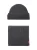 Warmy muts en sjaal set met logo-label