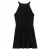 WE Fashion semi-transparante korte halterjurk met glitters – black dessin
