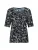 Goldner Shirt  zwart / wit
