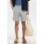 SELECTED HOMME SLHREGULAR-KARL regular waist gestreepte chino short seersucker donkerblauw