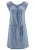 VENICE BEACH Strandjurk  duifblauw / wit