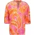 Geisha blouse with lurex 53311-70 250 orange/fuchsia/silver
