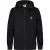 Petrol Industries – Jongens Scuba hoodie met rits steelland – Zwart