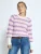 Peppercorn Trui ‘Filicia’  blauw / rosa / lichtroze / wit