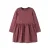 NAME IT MINI korte jurk met hartjes – roodbruin