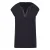 Dames Korte Mouw Viscose Stretch Blouse met Tunic Collar COMMA