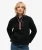 Outdoor Fleece met Halve Rits Zwart