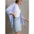 Street One Studio Dames Denim rok met gebleekte look in Blauw
