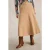 White Stuff Quinn Midi Skirt Dark Natural
