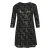 Glitter jurk voor dames KAFFE Curve Brit