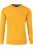 Redmond Casual Regular Fit Trui ronde hals geel, Effen