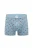 A-dam Boxershorts ‘Take Away Coffee’  lichtblauw / roestbruin / zwart / wit