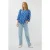 EsQualo Blouse Big Slve Utopia Fantasy Print