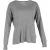 Alexander Wang T-shirt met ronde hals en lange mouwen in grijs katoen
