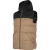 4F Heren h4z22 kleurblok gewatteerde bodywarmer