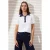 TRENDYOLMİLLA Dames Ecru Colorblock Kort Regular fit Blouses
