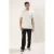 TRENDYOL MAN Heren Wit Effen Kort Regular fit T-shirts