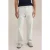We Fashion 5-pocket Mid Waist Off-white