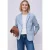 Street One Dames Basis blazer in Blauw