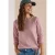 Shirt met lange mouwen, boothals en trekkoord