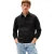 Tommy Hilfiger Herenpolo met lange mouwen en logo (Zwart)