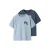 NAME IT KIDS T-shirt – donkerblauw (set van 2)