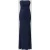 Hey Kyla slim fit avondjurk in maxilengte met loopsplit