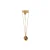 Ketting met bloem hanger vrouw 24 Colours