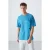 Oversized Katoenmix T-Shirt met Ronde Hals en Pocket