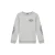 Malelions sweater met backprint – grijs