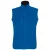 SOLS Dames/dames Falcon Softshell gerecyclede bodywarmer (Koningsblauw)