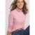 Effen shirt met lange mouwen en col