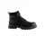 Leren look laarzen met veters s.Oliver