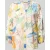 Smith and Soul Regular fit overhemdblouse met tuniekkraag en 3/4-mouwen