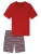 SCHIESSER Pyjama kort ‘ Casual Nightwear ‘  rood