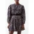 French Connection Carissa Lurex Jacquard Mix Drs Marine