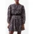 French Connection Carissa Lurex Jacquard Mix Drs Marine