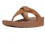 Fit Flop Leren sandalen met geknoopte teenband voor dames (Beige)