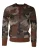 Camouflage Brei Henley Truien