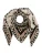Zwillingsherz Doek  ecru / mokka / zwart / wit