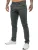 Enzo | Heren Slim Fit Stretch Chino Jeans – Grijs