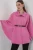 Gordel Tweed Cape Jas
