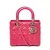 Medium Lady Dior Zip  Schoudertas