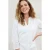 DIDI Tunic Palm Embro In Snow White