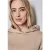 Street One Dames Cupro Sweat Hoodie in Bruin