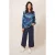 White Stuff Iris Top Blue Multi