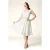 Topvintage Exclusive ~ Gabriella broderie anglaise swing jurk in wit