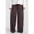 America Today wide leg cargobroek – donkerbruin