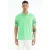 Heren Katoenen Polo Col Geprinte T-Shirt