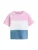 Next Shirt  saffier / rosa / wit